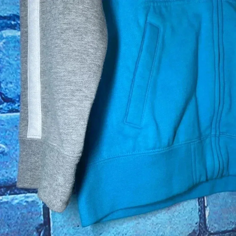 Kids Canada Olympic Sweatshirt Hoodie Team Mens XL Full Zip Blue Gray - Picture 3 of 8
